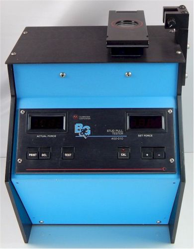 B&amp;g semiconductor ic stud pull tester (model no. 02-010) for sale