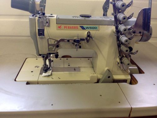 PEGASUS W562 LATE MODEL COVERSTITCH EXCELLENT COND  INDUSTRIAL SEWING MACHINE