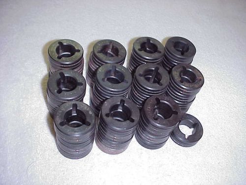 Miller mig drive rolls .045&#034; (1.2mm) v-knurled  **4 pieces** #132957 for sale