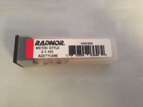 Radnor® 1-101 size 2 victor® style one piece acetylene cutting tip for sale