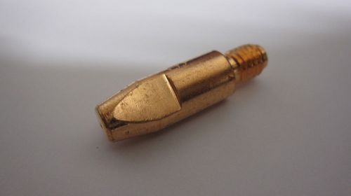 Mig welding tip alum 1.2mm x m6 thread x 28mm for mb25/mb36 euro torch x 25 for sale