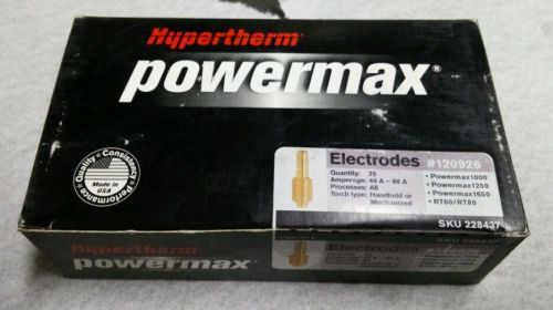 Hypertherm powermax electrodes #120926