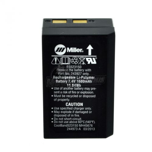 Miller 243927 Replacement Battery for Coolband