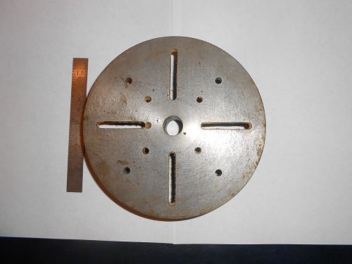 7 inch, 7&#034; faceplate, face plate for lathe
