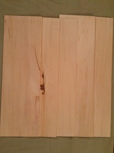5 thin Basswood craft boards scroll saw wood  #LR28