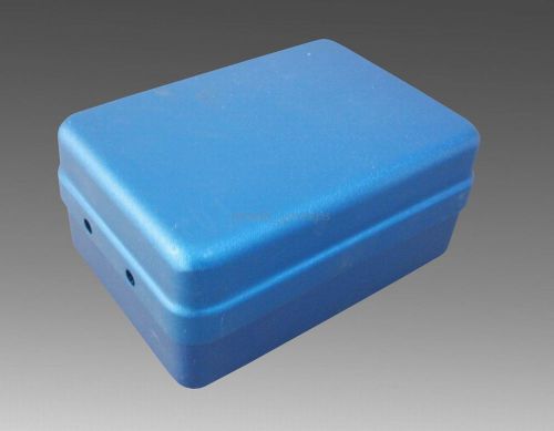 5*120 holes bur holder disinfection box for high/low speed burs endo files blue for sale