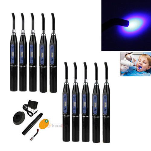 10xnew dental 10w wireless cordless led curing light lamp 2000mw us ship for sale