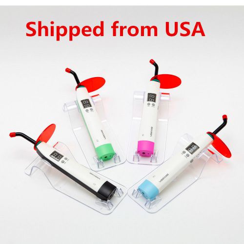 2015 NEW Dental Wireless Cordless LED Solidify Curing Lamp Light 4 Color 1500MW