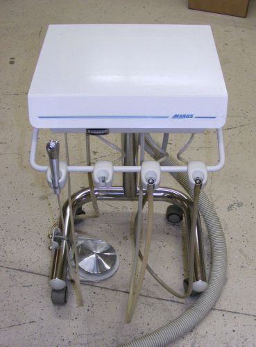 Marus dental mobile doctor delivery system rolling doctor&#039;s cart 3hp mc3260 for sale