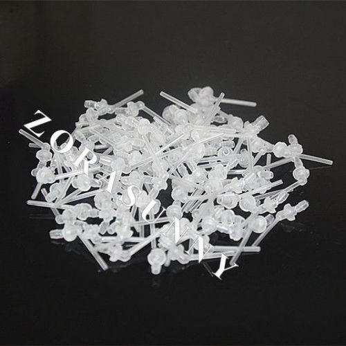 100Pcs Dental Disposable Intra Oral tips White Nozzles For Mixing Tip