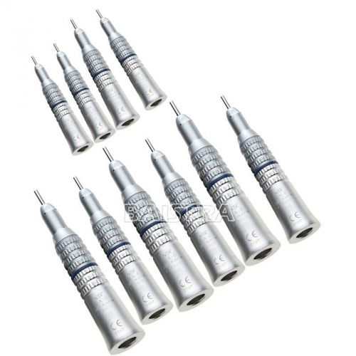 10 Pcs Dental NSK Style Low Slow Speed Straight Nose Cone Handpiece EX-6(D)