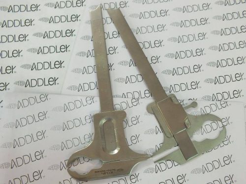 Dental Boley Set of 2 Measuring Implant Guage ADDLER German Stainless Rustproof