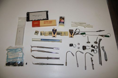 Lot of Various Dental Dentist Instruments Tools