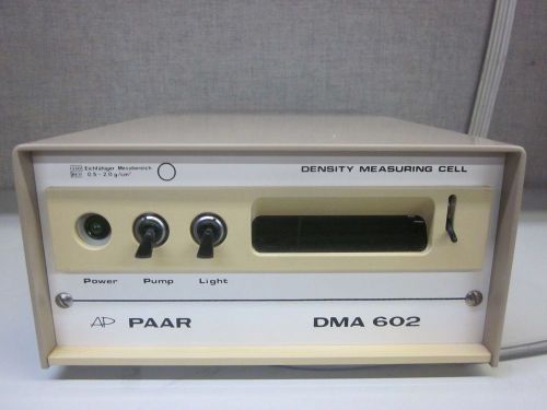 AP Paar Density Measuring Cell DMA 602