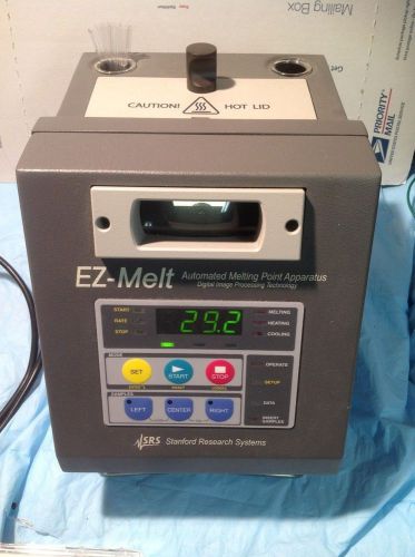 Ez-melt automated melting point apparatus mpa120 with standards srs for sale