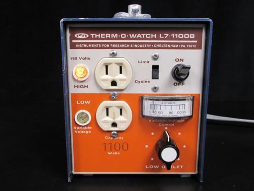 GLASCOL Thermo-O-Watch L7-1100B Monitor/Controller with Sensor