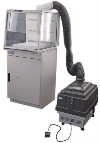 Labconco protector ventilation hood w/cabinet &amp; filtermate mobile station lab for sale