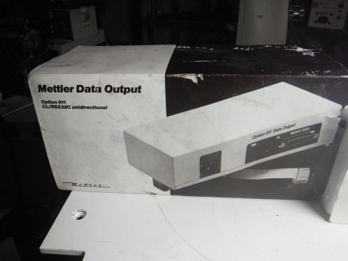 Mettler  RS232C Data Output Option 11