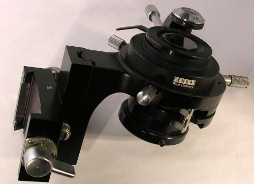 Zeiss Condenser Carrier with 0.9 NA Condenser for Wl, &amp; Universal Microscopes