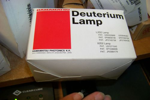 Nib hamamatsu l6799 deuterium uv lamp light* for sale