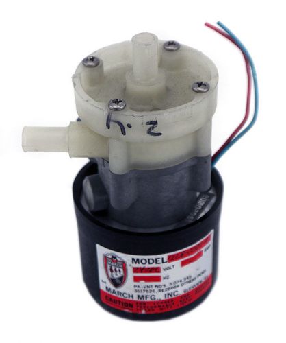 March MFG 1228-0001-01 Centrifugal Magnetic Drive DC Liquid/Fluid Pump 24V 0.5A