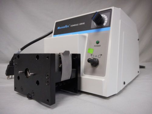 Cole-parmer masterflex console drive peristaltic pump unit 7520-50 w/ head for sale
