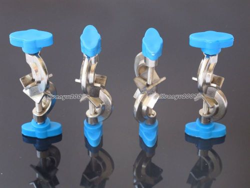 4Pcs Lab Stands Boss Head Clamps Holder Laboratory Metal Grip Supports