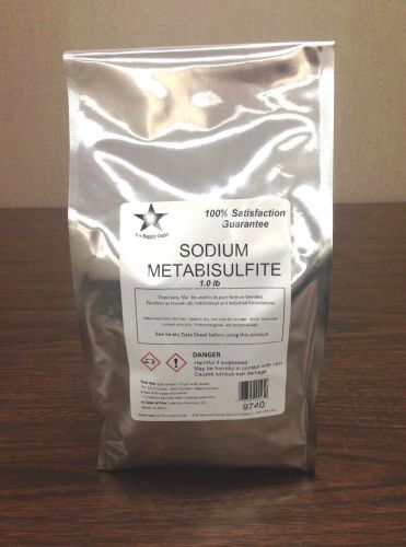 Sodium metabisulfite food grade 1 lb pack w/ free shipping! for sale