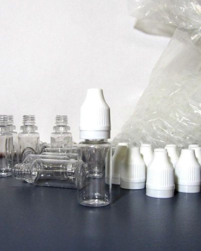 2500 10ML Empty Plastic Squeezable Dropper Bottles Eye Liquid Dropper PET
