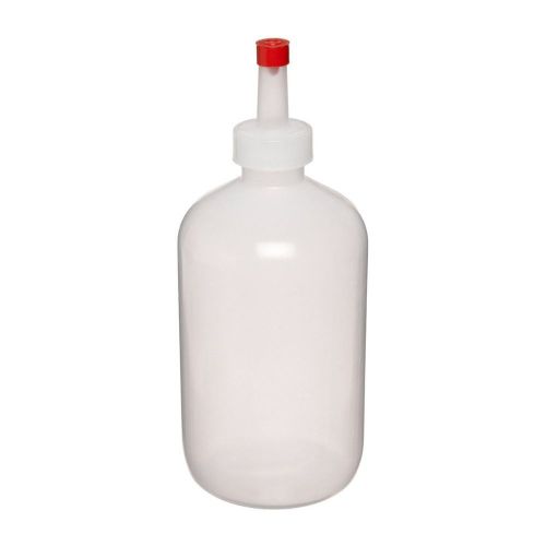 Dynalon 605005-16 LDPE Narrow Mouth Lab Sample/Storage Bottle with Polypropylene