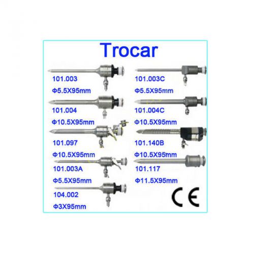 Trocar &amp; cannula //* ?3mm ,?5.5mm, ?10.5mm ,?11.5mm laparoscopy for sale