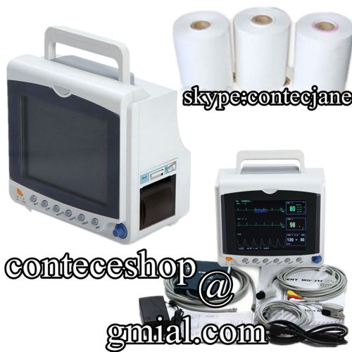 Icu/ccu patient monitor , 6 parameters+ thermal printer, contec for sale