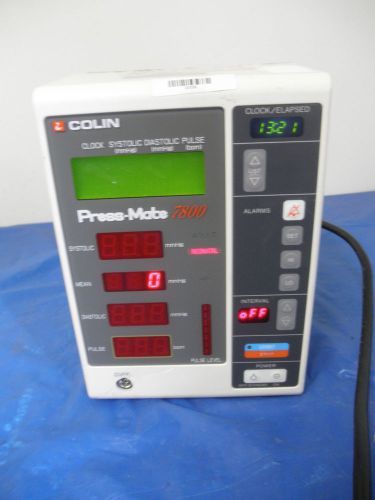 Colin Press-Mate BP-8800C Blood Pressure Monitor Sphygmomanometer ~(S7991)~4