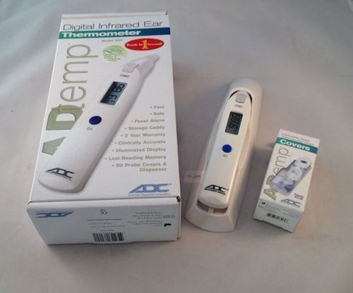 Thermometer, Infrared Ear, ADC #424 w/40 Tympanic sheaths