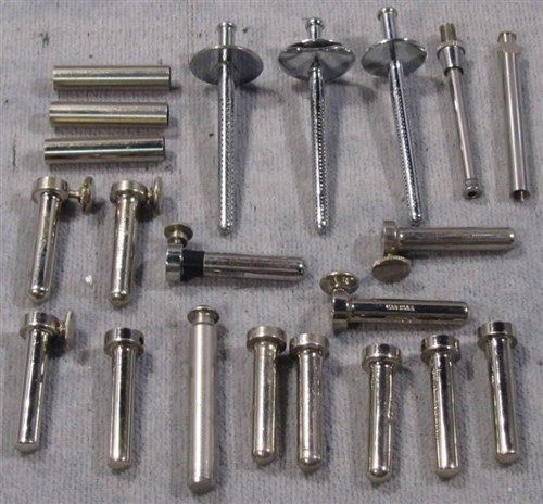 21 Stainless Steel Steinmen Pin Caps/Charnley Clamps