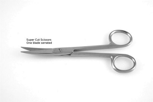 Super Cut OPERATING SCISSORS 6.5&#034; Cur Sharp-Sharp, 2/Pack, Surgical Instruments