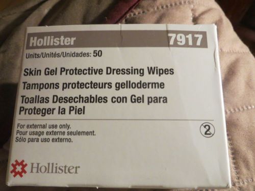 Hollister 7917 Skin Gel Protective Dressing Wipes - BOX of 50