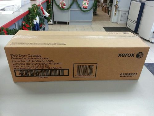 Xerox 013R00602 Black Drum Cartridge: NEW in Origional Manufacturer Box Unopened