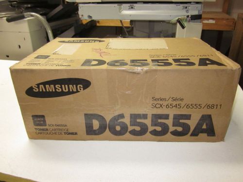 New Genuine Samsung D6555A SCX-D6555A Black Toner SCX6545 SCX6555 SCX6811