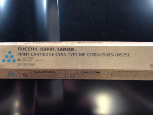 Ricoh print cartridge Cyan type MP C2550/C9025/LD525C