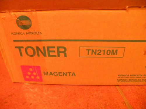 Genuine NEW Konica TN210M Magenta Toner For C250 / C252