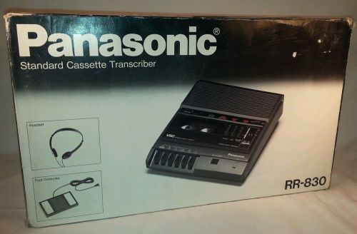 Panasonic RR-830 Standard Cassette Transcriber