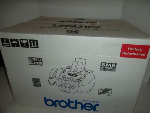 Brother ppf-1800c color inkjet plain paper fax machine &amp; copier rb-eppf-1800c for sale