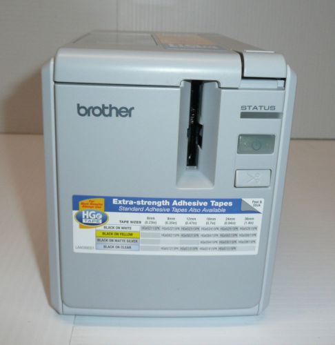 Brother PT-9700PC Industrial Desktop Label Printer - Complete - Minimal Use