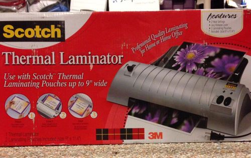 NEW Scotch Thermal Laminator 2 Roller System TL901 PLUS EXTRA