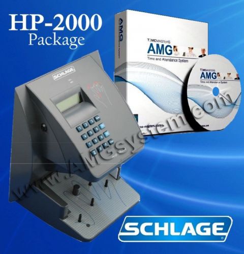 Schlage handpunch hp-2000 | amg software package for sale
