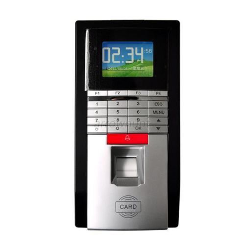 RFID Card Fingerprint Door Access Control+Time Attendance System Terminal ZD2F20