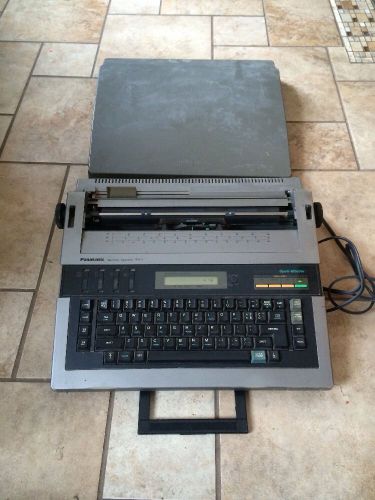 Panasonic R-310 Electric Printing Typewriter with Spell-Minder Turns On No Ink
