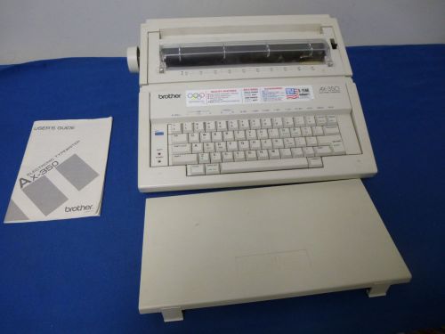 Brother AX-350 Electronic Typewrite *Tested* with Manual