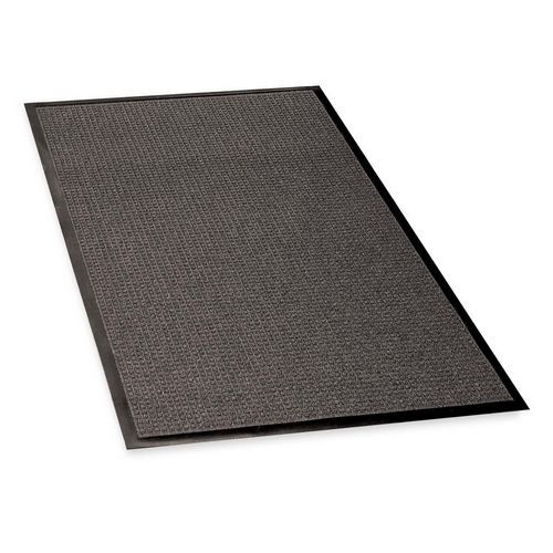 Genuine joe 59473 waterguard 3-ft. x 5-ft. indoor/outdoor mat, charcoal for sale